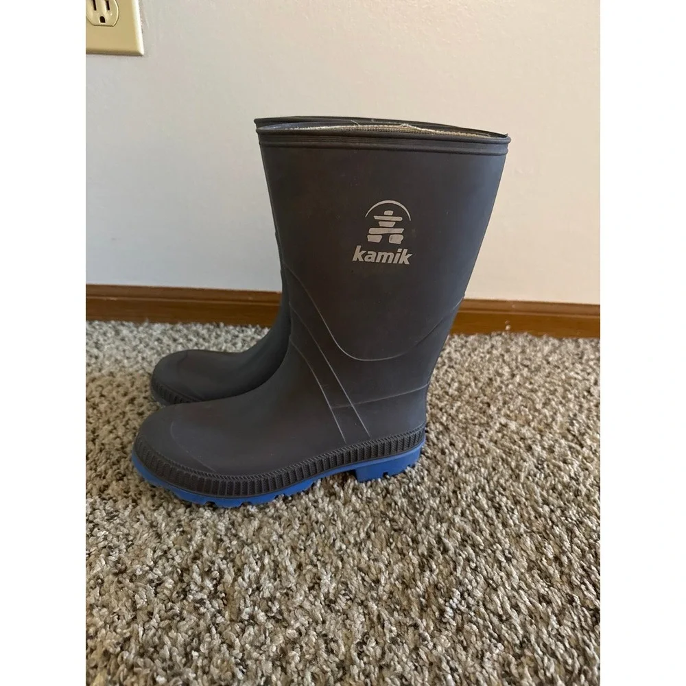 Kamik Kid Stomp Rain Boots - Waterproof Rain Boots Size 3